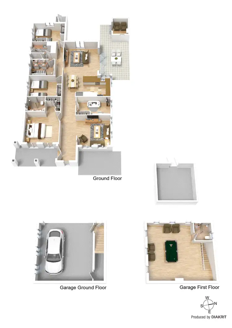Floorplan of Homely house listing, 8 Woolcock Close, Burwood VIC 3125