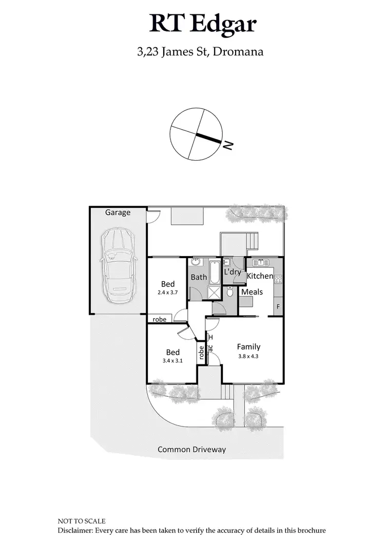 Floorplan of Homely unit listing, 3/23 James Street, Dromana VIC 3936