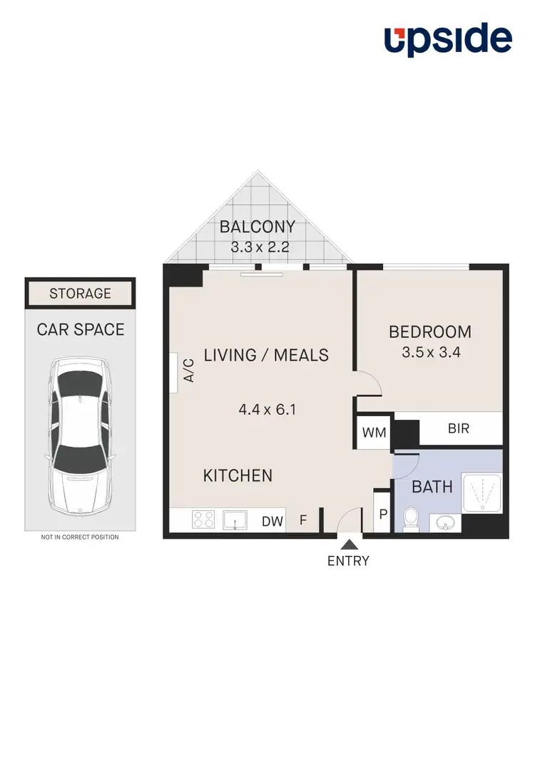 Floorplan of Homely apartment listing, 709B/2 Wests Road, Maribyrnong VIC 3032