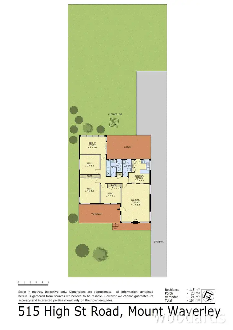 Floorplan of Homely house listing, 515 High Street Road, Mount Waverley VIC 3149