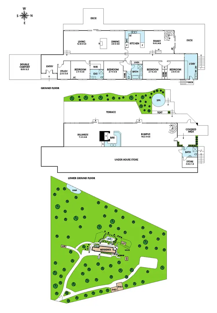 Floorplan of Homely house listing, 71-75 Anzac Road, Warrandyte South VIC 3134