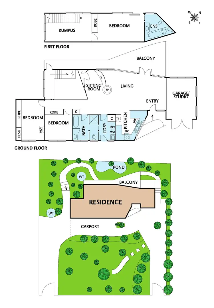 Floorplan of Homely house listing, 3 Drysdale Road, Warrandyte VIC 3113
