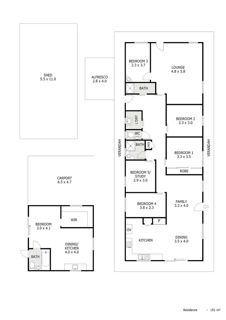 Floorplan of Homely house listing, 144 Broadford-Wandong, Wandong VIC 3758