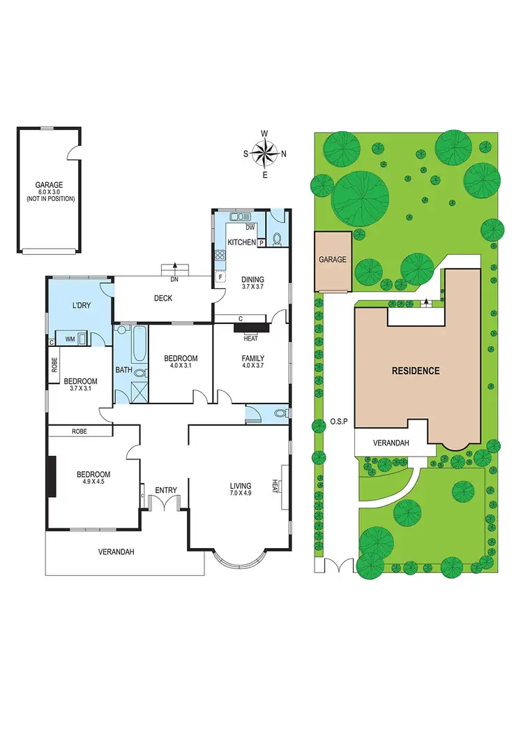 Floorplan of Homely house listing, 4 Newham Grove, Ormond VIC 3204