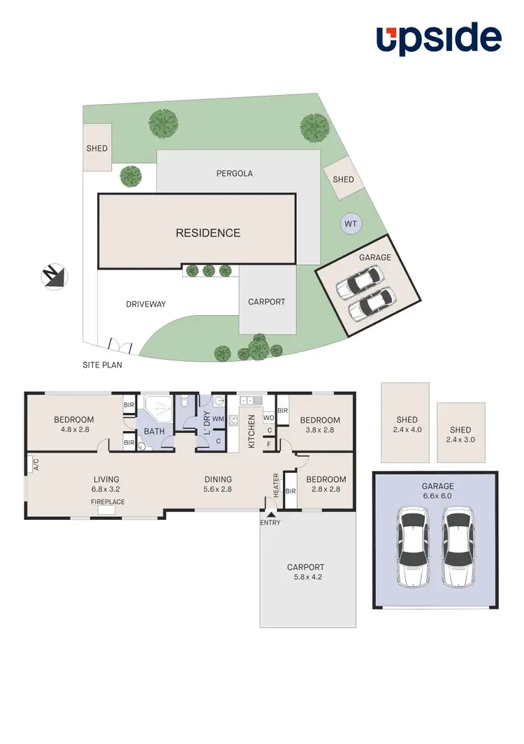 Floorplan of Homely house listing, 5 Nukara Court, Frankston VIC 3199