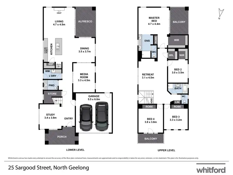 Floorplan of Homely house listing, 25 Sargood Street, North Geelong VIC 3215
