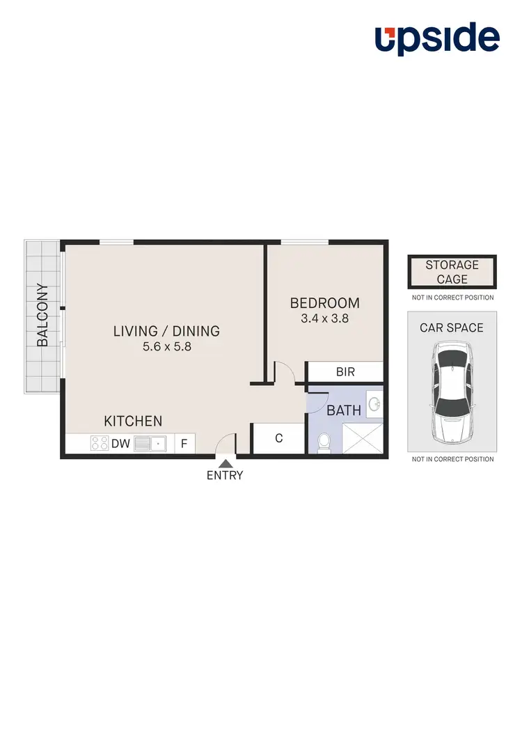 Floorplan of Homely apartment listing, 7/68 Janefield Drive, Bundoora VIC 3083