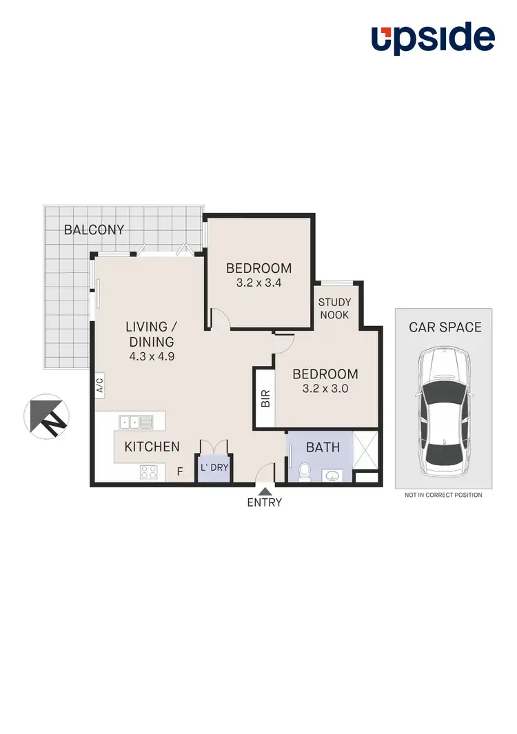 Floorplan of Homely apartment listing, 7/29 Diamond Boulevard, Greensborough VIC 3088