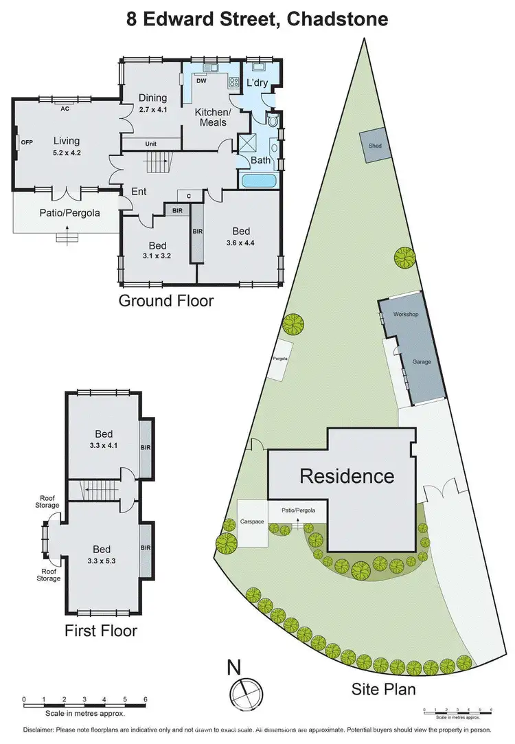 Floorplan of Homely house listing, 8 Edward Street, Chadstone VIC 3148