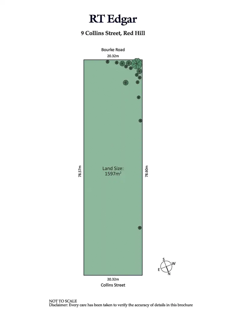 Floorplan of Homely land listing, 9 Collins Street, Red Hill VIC 3937