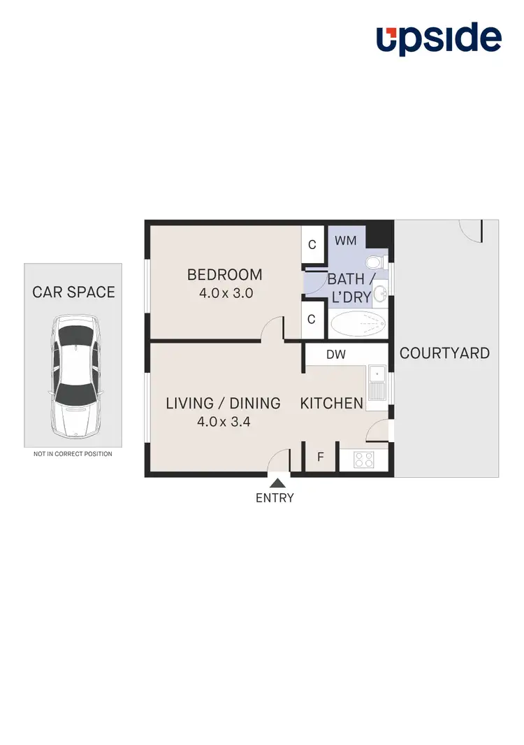 Floorplan of Homely apartment listing, 4/118 Murray Street, Caulfield VIC 3162