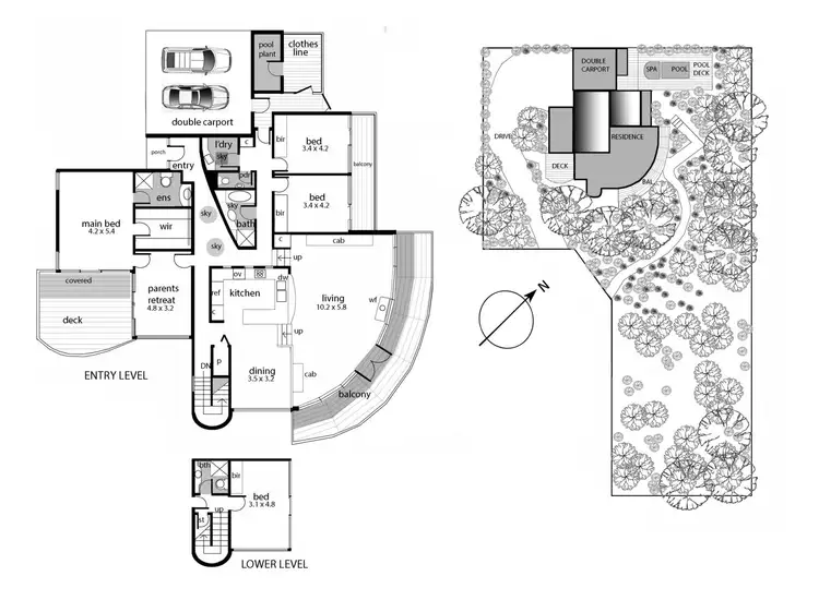 Floorplan of Homely house listing, 56 Elizabeth Road, Portsea VIC 3944