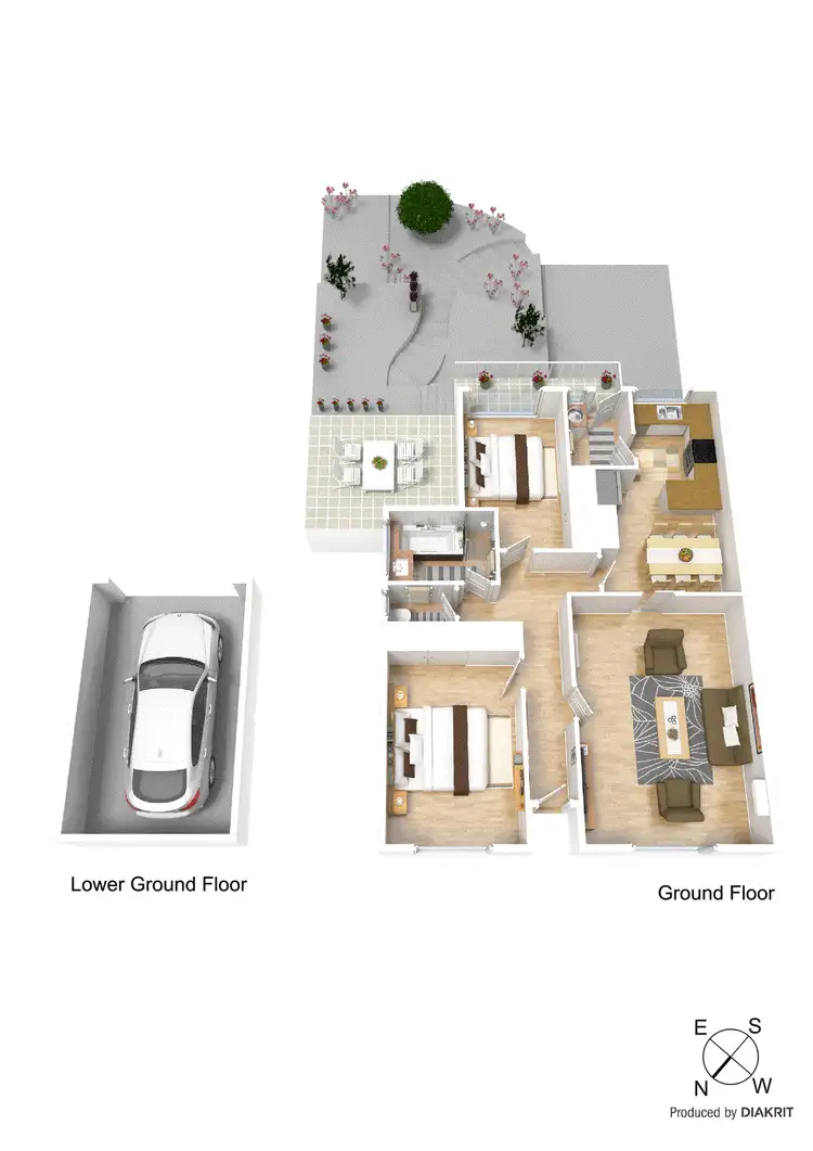 Floorplan of Homely unit listing, 6/36-52 Queens Parade, Ashwood VIC 3147