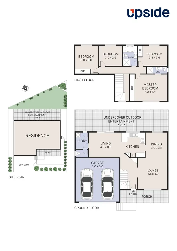 Floorplan of Homely house listing, 4 Lloyd Place, Casula NSW 2170