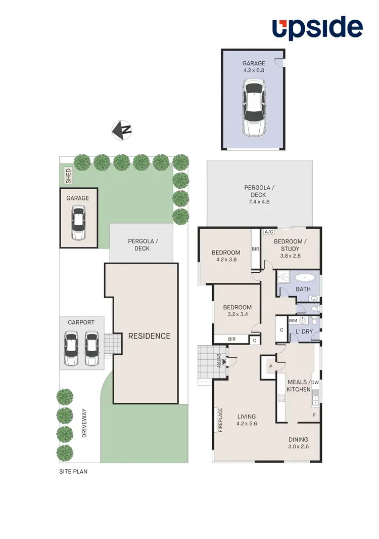 Floorplan of Homely house listing, 5 Sharrock Drive, Dingley Village VIC 3172