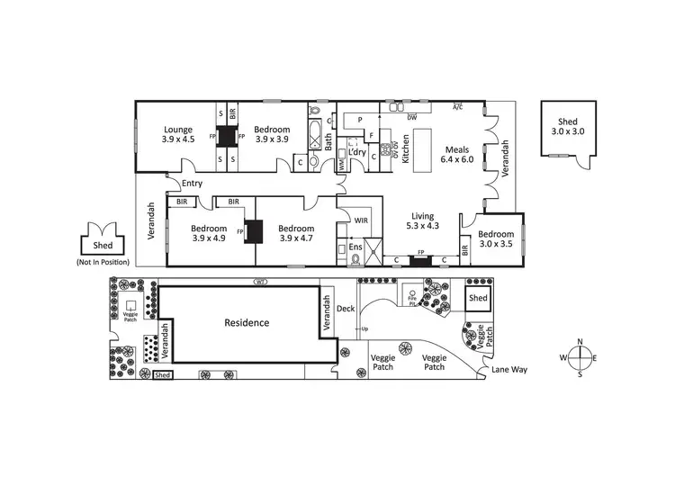Floorplan of Homely house listing, 102 Cochrane Street, Brighton VIC 3186