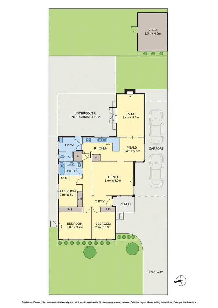 Floorplan of Homely house listing, 9 Greenglade Court, Blackburn North VIC 3130