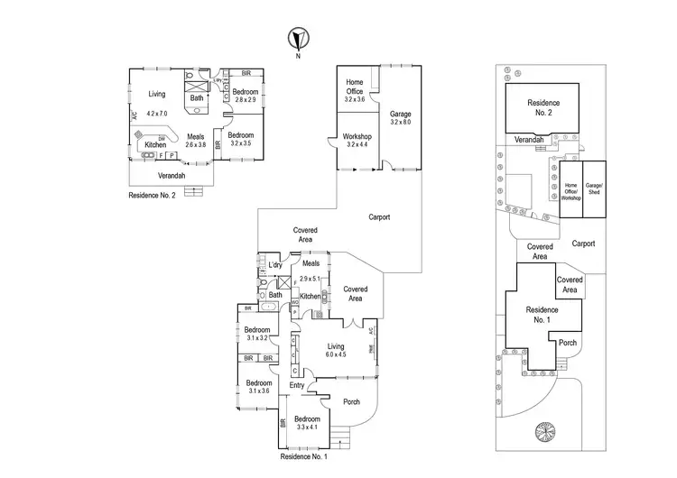 Floorplan of Homely house listing, 4 Stokes Street, Rosanna VIC 3084