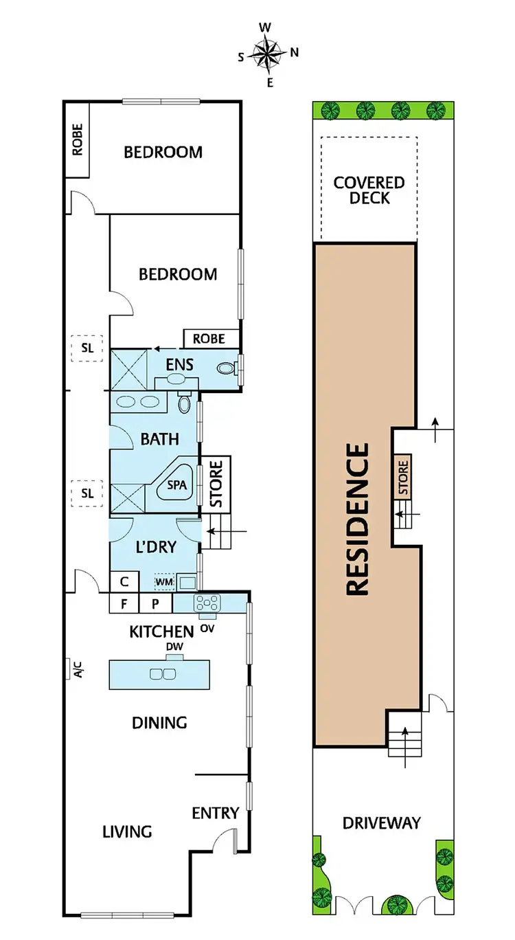 Floorplan of Homely house listing, 250 Rathmines Street, Fairfield VIC 3078