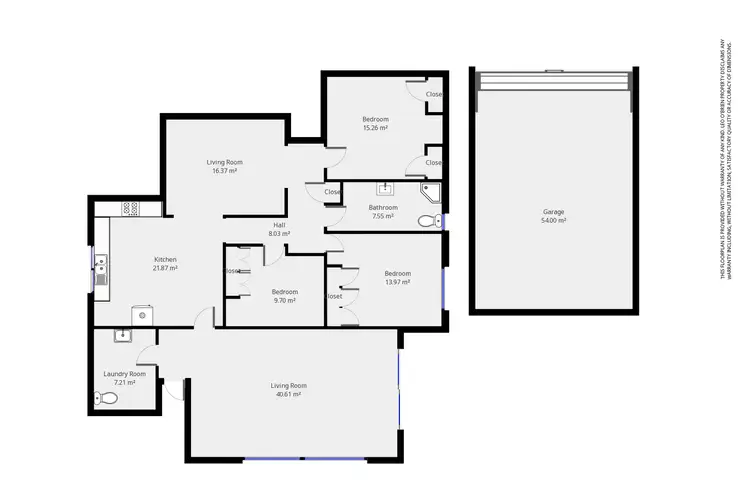 Floorplan of Homely house listing, 101 Thomson Street, Sale VIC 3850