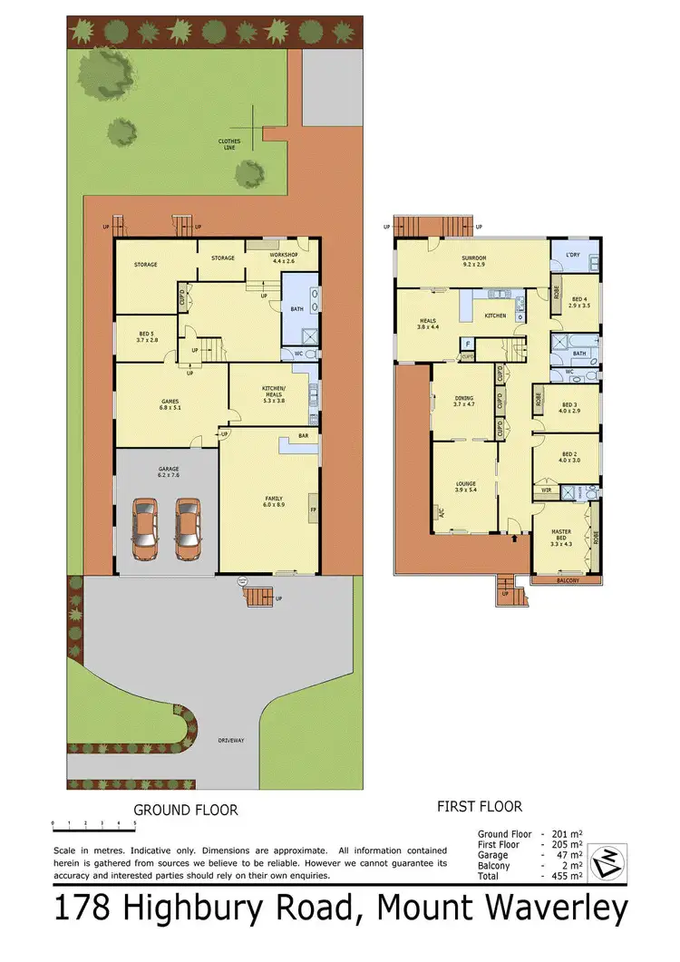 Floorplan of Homely house listing, 178 Highbury Road, Mount Waverley VIC 3149