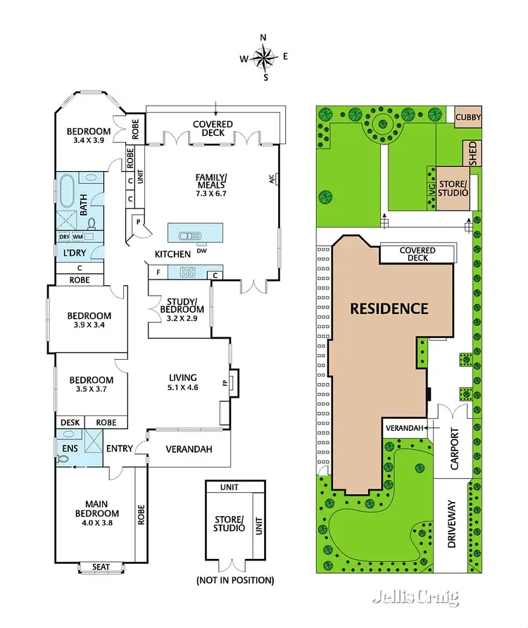 Floorplan of Homely house listing, 17 Milton Street, Nunawading VIC 3131