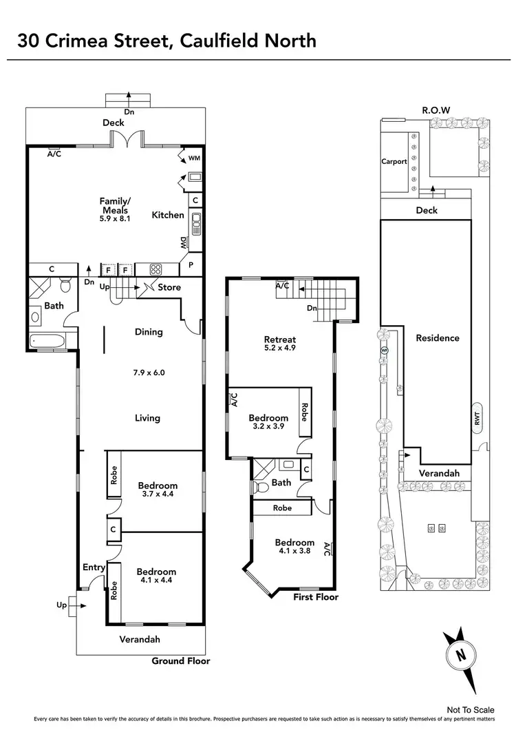 Floorplan of Homely house listing, 30 Crimea Street, Caulfield North VIC 3161