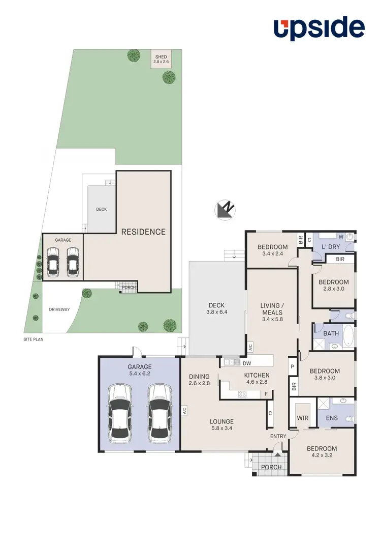 Floorplan of Homely house listing, 38 Earnshaw Drive, Carrum Downs VIC 3201