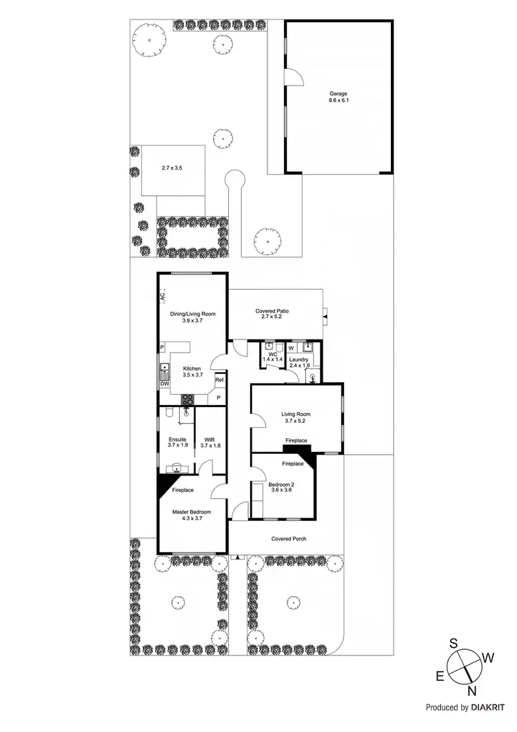 Floorplan of Homely house listing, 4 Taylor Street, Oakleigh VIC 3166