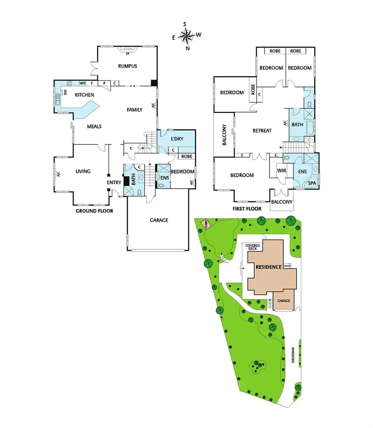 Floorplan of Homely house listing, 22 Diosma Road, Eltham VIC 3095