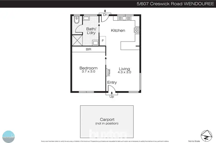 Floorplan of Homely house listing, 5/607 Creswick Road, Wendouree VIC 3355
