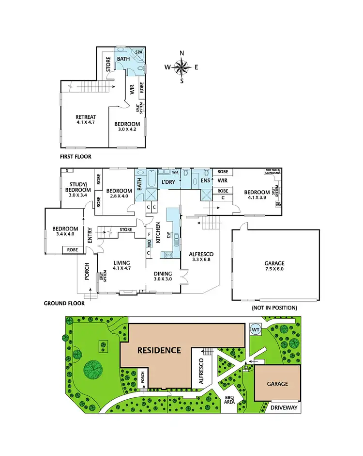 Floorplan of Homely house listing, 29 Reserve Avenue, Mitcham VIC 3132