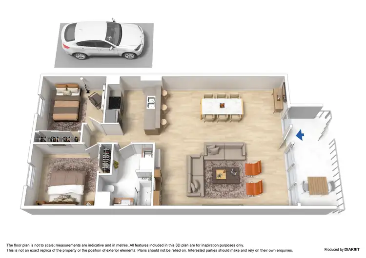 Floorplan of Homely apartment listing, 3/1066 Lygon Street, Carlton North VIC 3054