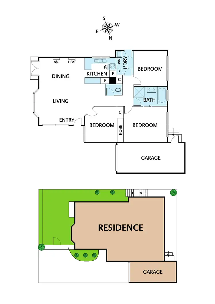 Floorplan of Homely unit listing, 3/2 Bellevue Road, Eltham VIC 3095