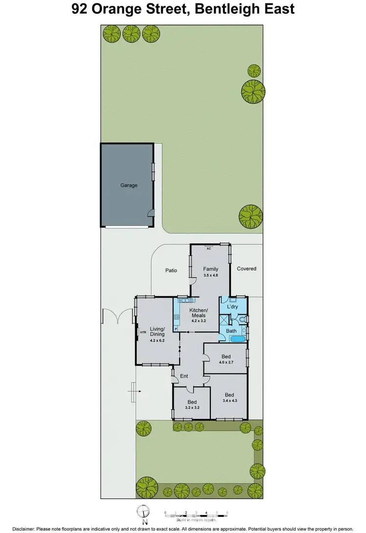 Floorplan of Homely house listing, 92 Orange Street, Bentleigh East VIC 3165