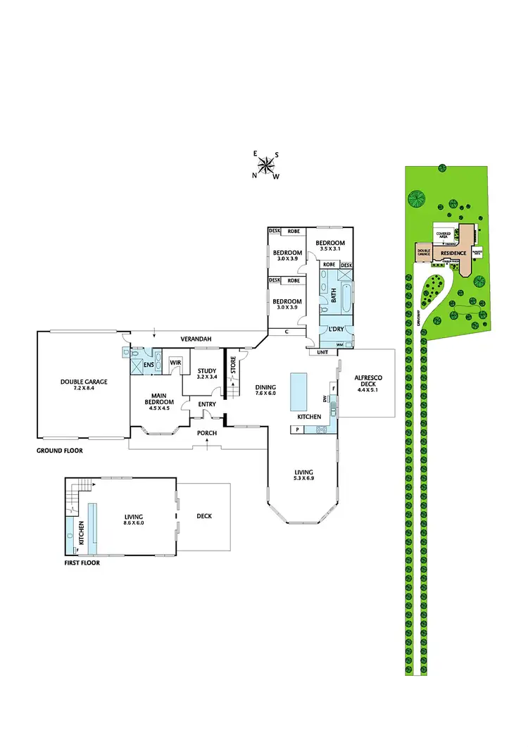 Floorplan of Homely house listing, 20 Meeking Drive, Pakenham VIC 3810