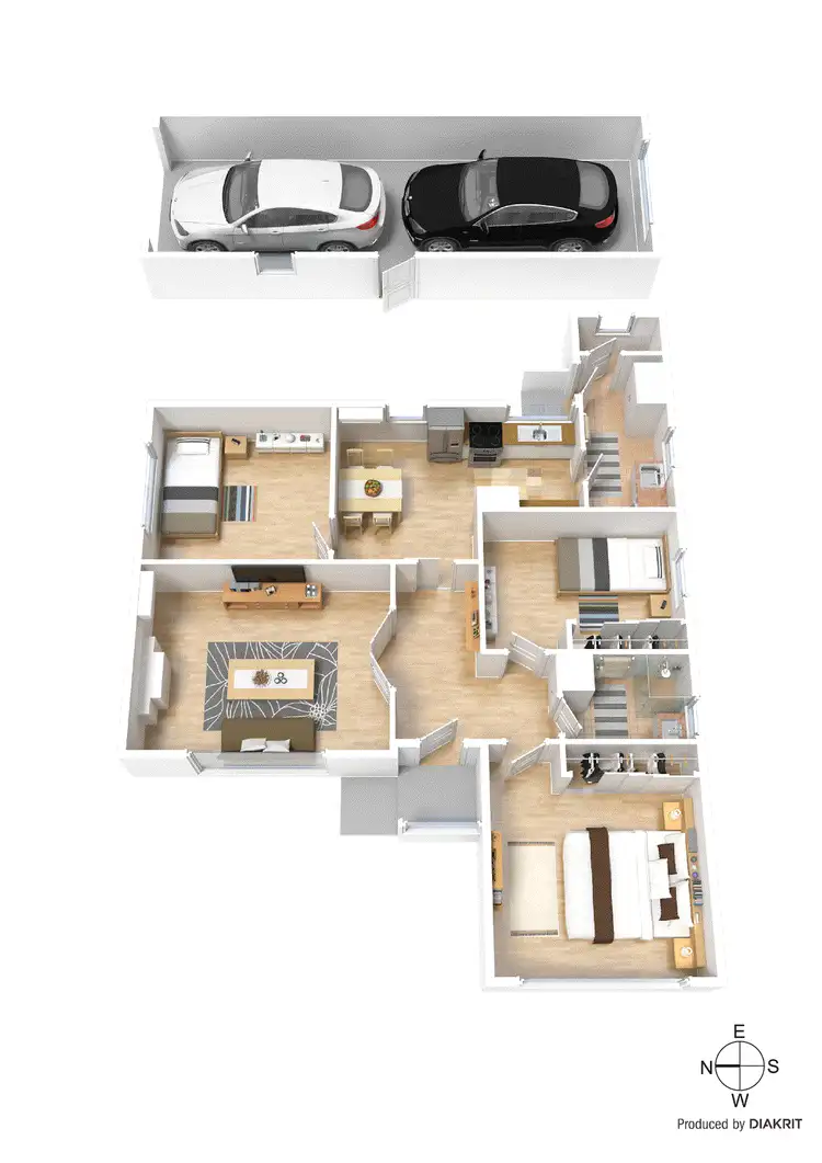 Floorplan of Homely house listing, 17 Hadkinson Street, Clayton South VIC 3169