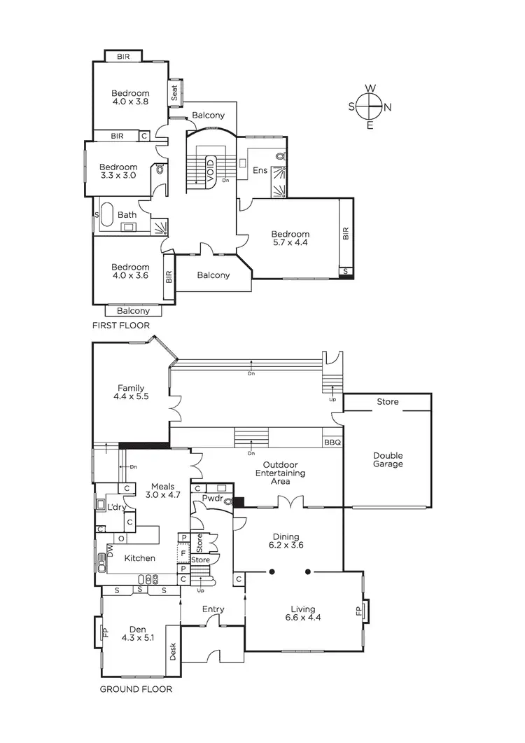 Floorplan of Homely house listing, 42 Hampden Road, Armadale VIC 3143