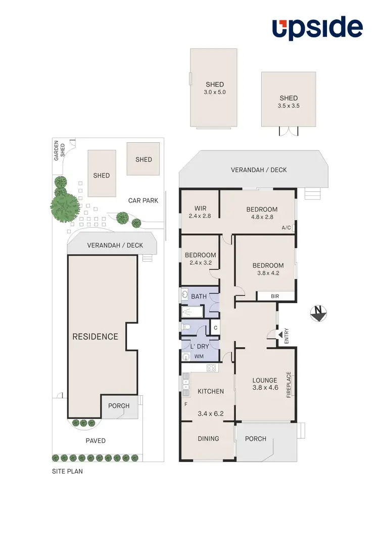 Floorplan of Homely house listing, 22 Margaret Street, Rippleside VIC 3215