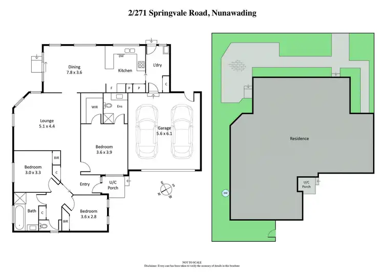 Floorplan of Homely unit listing, 2/271 Springvale Road, Nunawading VIC 3131