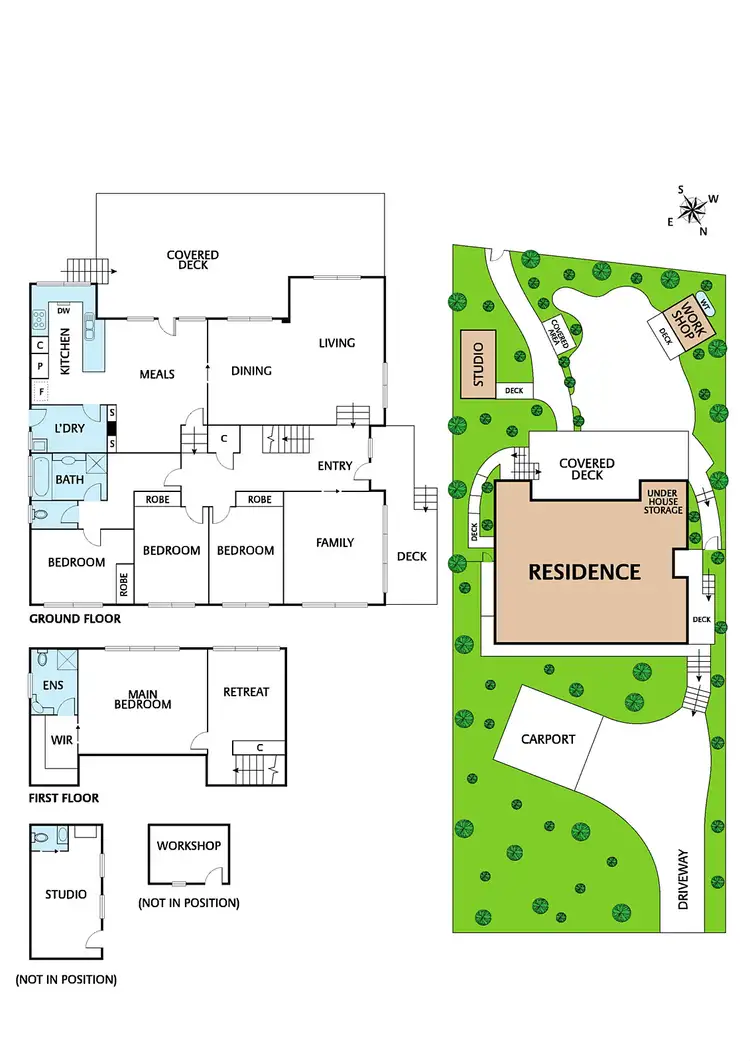 Floorplan of Homely house listing, 12 Fairdale Court, Eltham VIC 3095