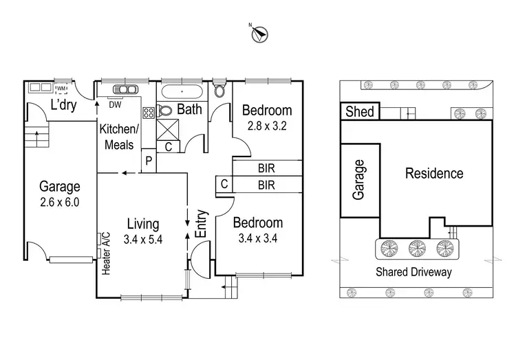 Floorplan of Homely unit listing, 3/19 Livingstone Street, Ivanhoe VIC 3079