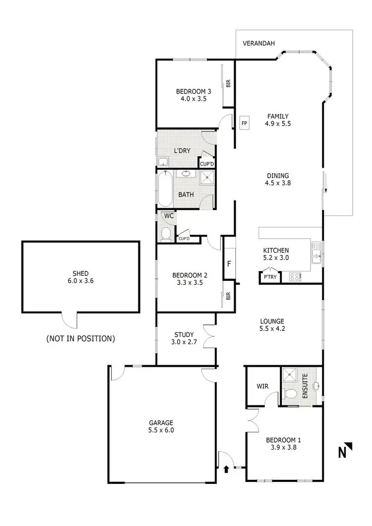 Floorplan of Homely house listing, 94-102 George Street, Kilmore VIC 3764