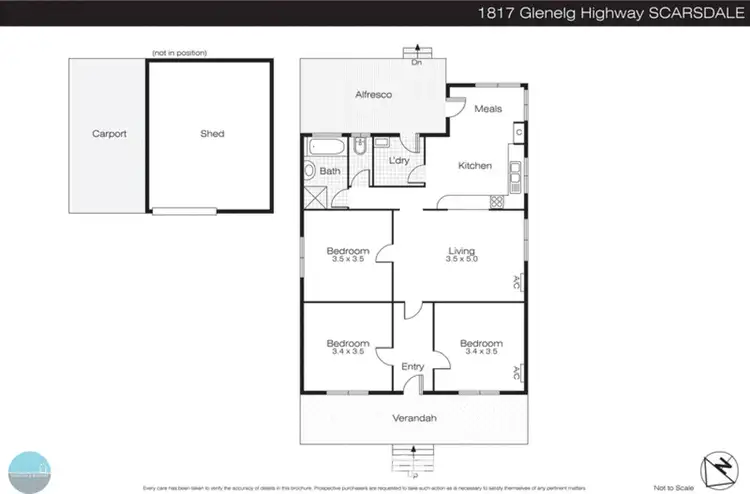 Floorplan of Homely house listing, 1817 Glenelg Highway, Smythesdale VIC 3351