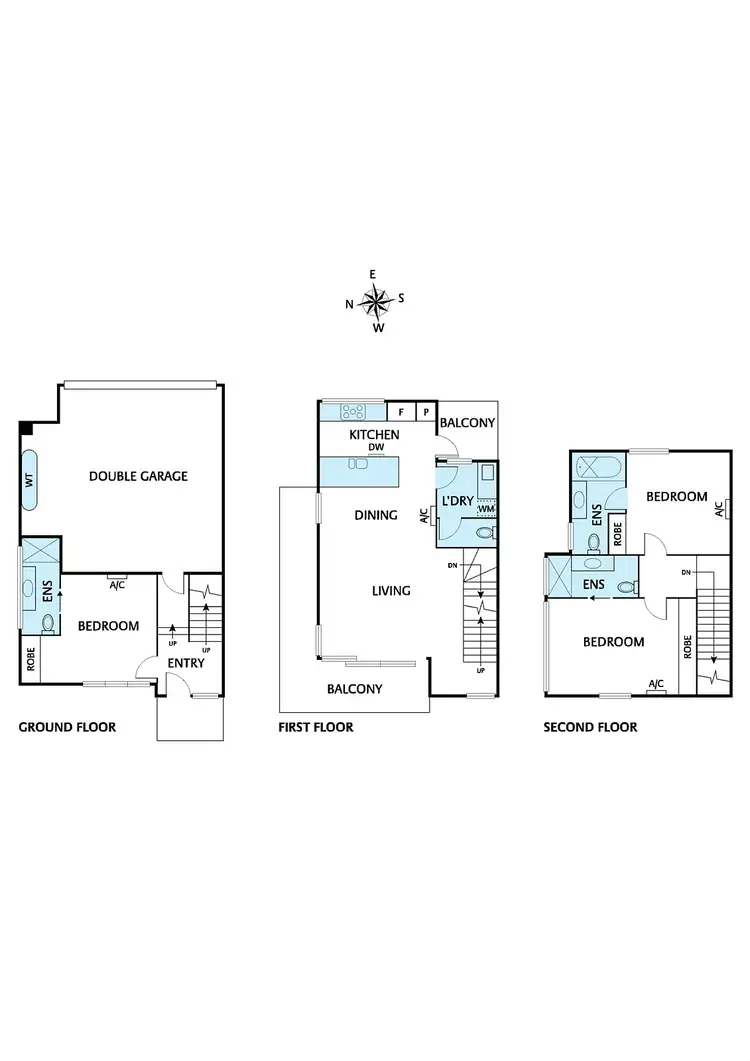 Floorplan of Homely townhouse listing, 10/31 Dudley Street, Eltham VIC 3095