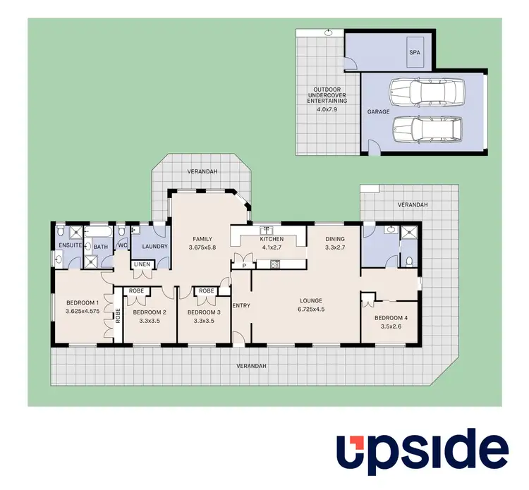 Floorplan of Homely house listing, 6 Clovernook Drive, Cundletown NSW 2430