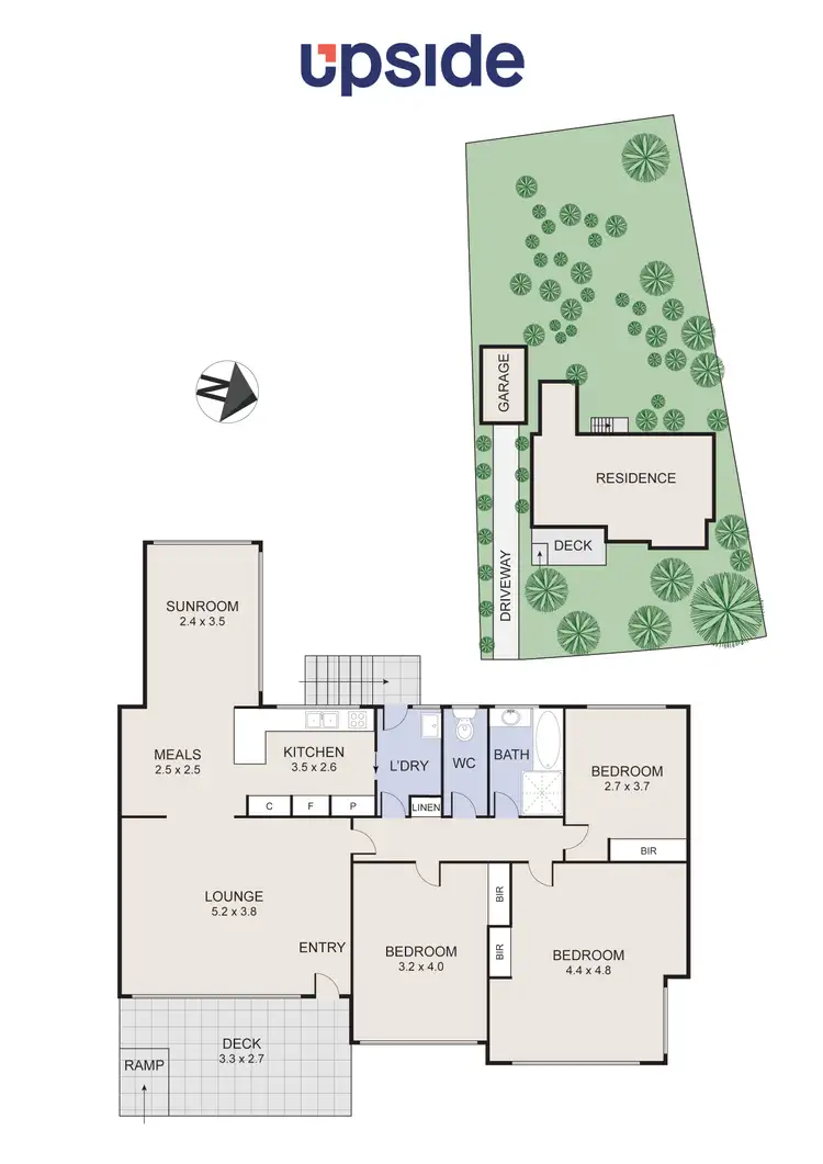 Floorplan of Homely house listing, 56 Rivett Street, Hackett ACT 2602