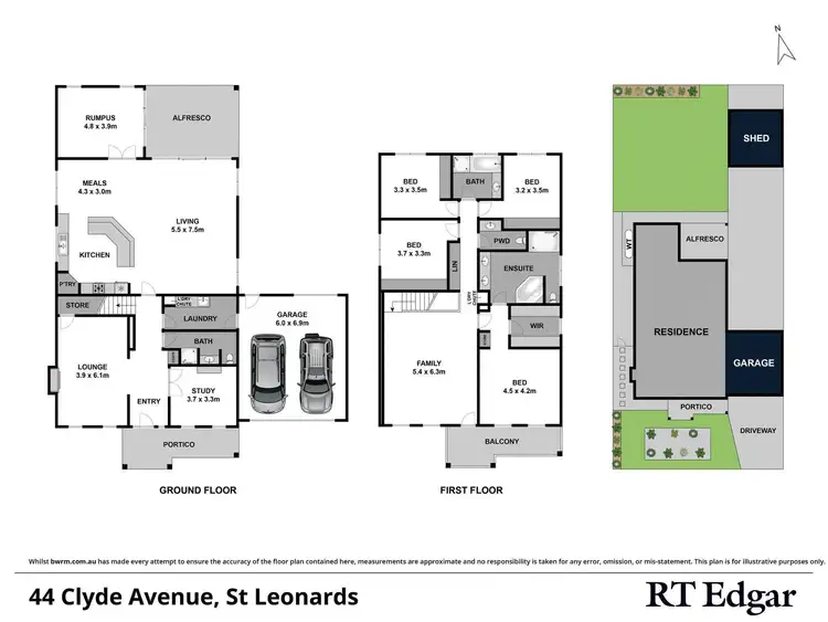 Floorplan of Homely house listing, 44 Clyde Avenue, St Leonards VIC 3223
