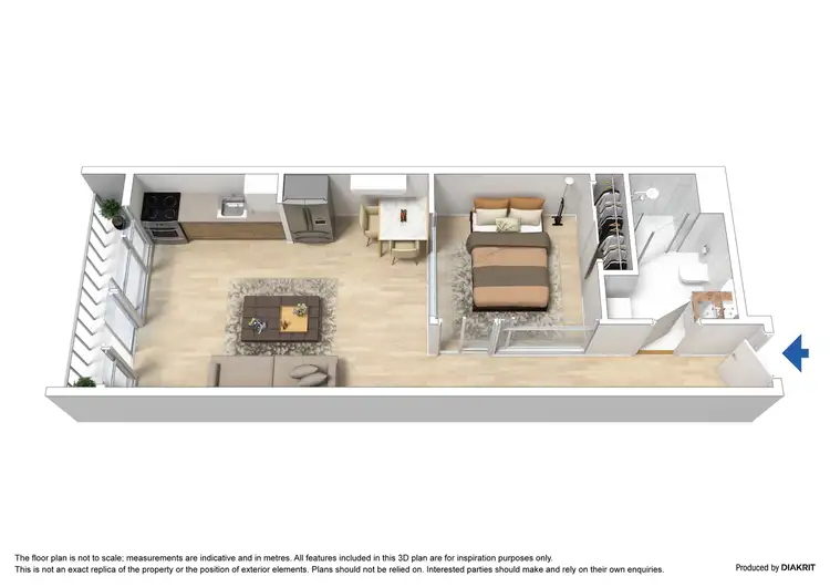 Floorplan of Homely apartment listing, 903/6 Leicester Street, Carlton VIC 3053