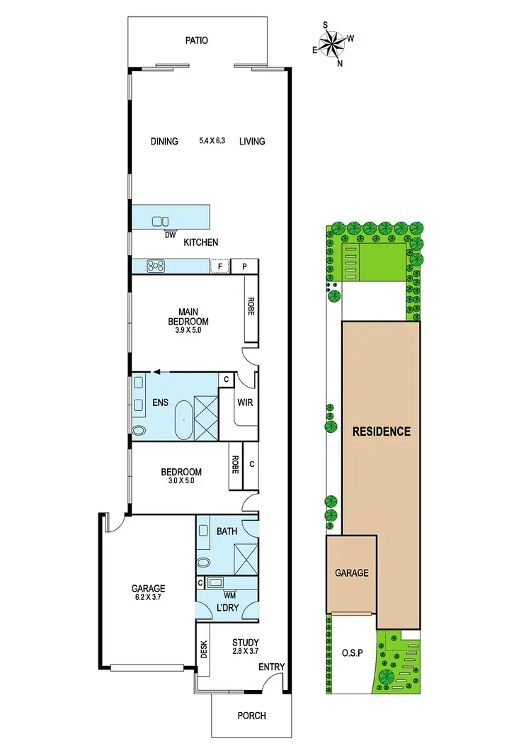 Floorplan of Homely townhouse listing, 28b Stockdale Avenue, Bentleigh East VIC 3165